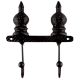 Decorative Black Iron Wall Hooks